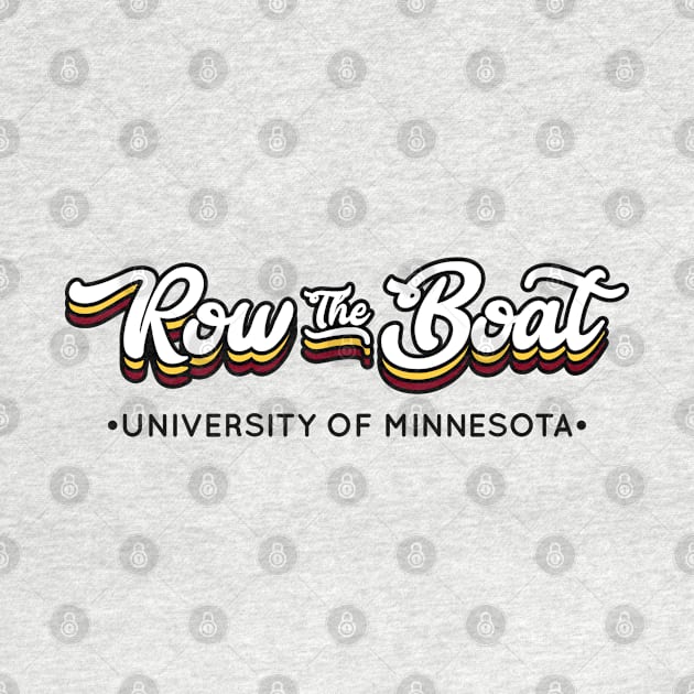 Row The Boat - Cursive by Josh Wuflestad